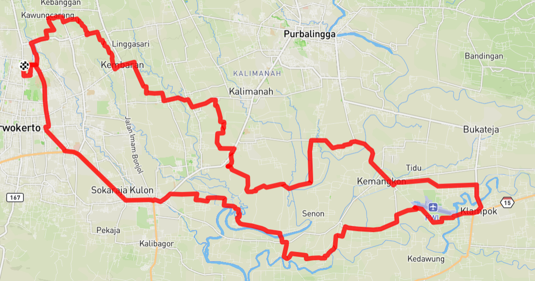 Rute 45 KM